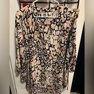 Size 22/24 Cato multicolored blouse
